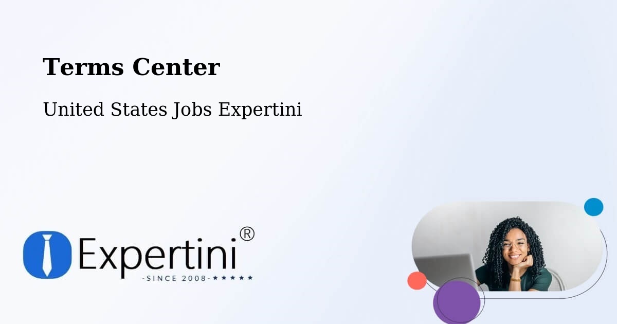 Terms of Service – Blue Ash - United States Jobs Expertini